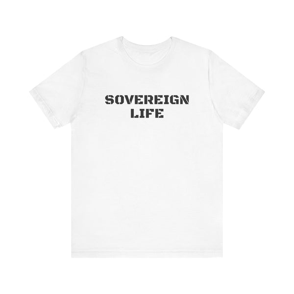 Inspirational Gym Shirts - Motivation for Your Workout - SOVEREIGN LIFE - Front