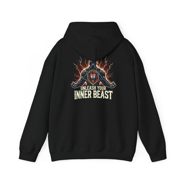 UNLEASH Your Inner Beast Hoodie - Unisex Heavy Blend™ Hooded Sweatshirt - RISE SOVEREIGN