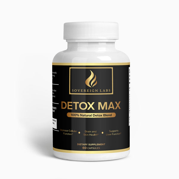 Detox Max - Natural Body Cleanse for Overall Health and Improved Energy, Digestion & Skin Health