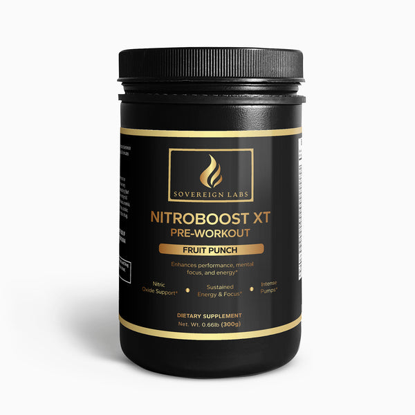 Nitric Shock Pre-Workout - Explosive Energy & Muscle Pump Formula for Peak Gym Performance(Fruit Punch)