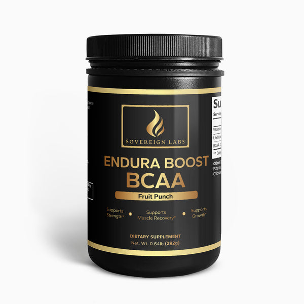 Endura Boost BCAA - Essential Amino Acid for Enhanced Muscle Recovery & Stamina (Fruit Punch)