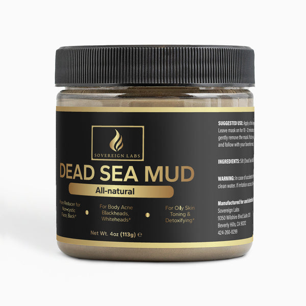 Dead Sea Mud Mask - Pore-Refining, Skin-Tightening Detox Treatment