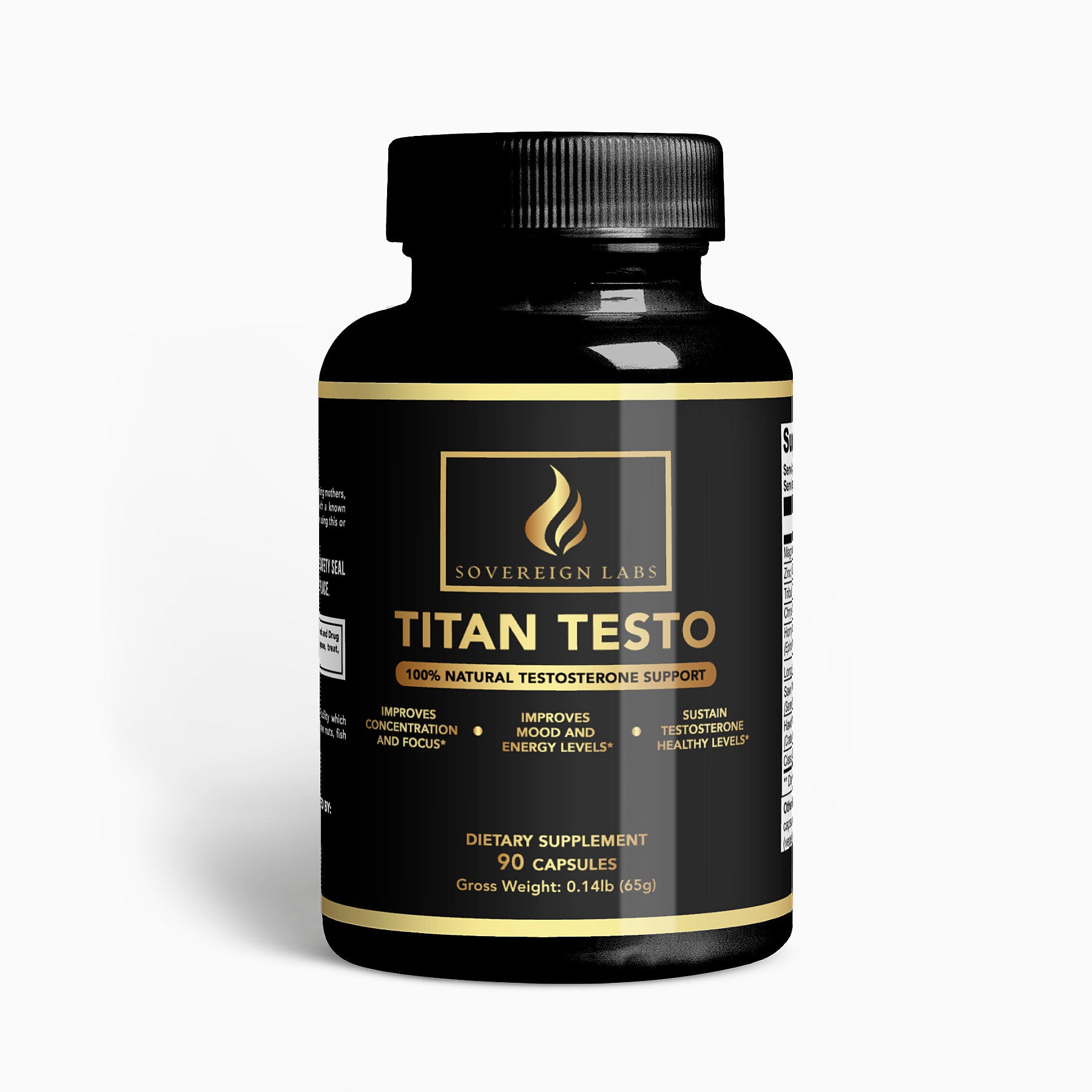 Testo Rise Up Titan Testo - All Natural Testosterone Booster - Increased Motivation ...