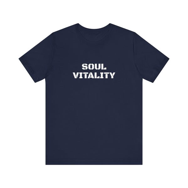 Inspirational Gym Shirts - Motivation for Your Workout - SOUL VITALITY - Front